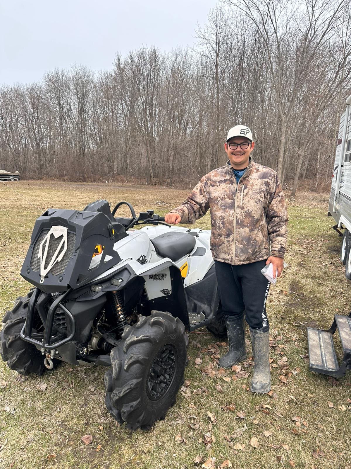 Brayden S. with their Can-Am Renegade 1000R